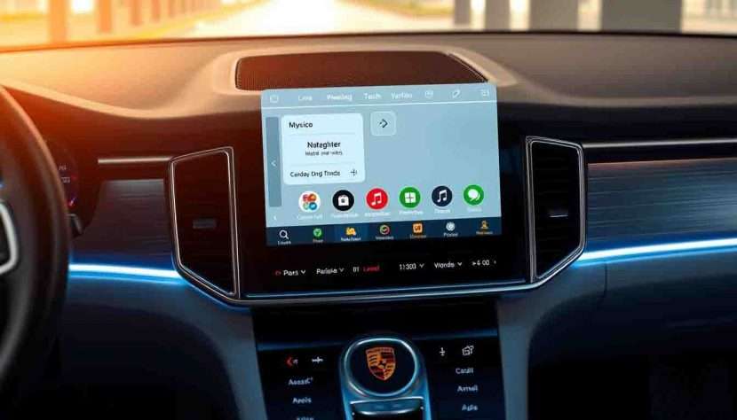 autoradio Porsche gps