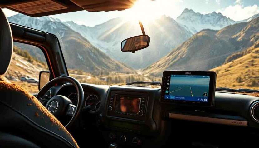 autoradio gps Jeep